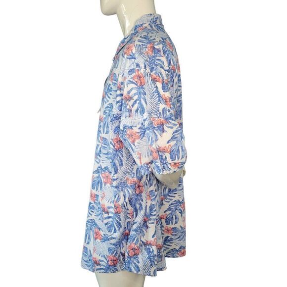 Men's IZOD Saltwater Beach Performance Printed Shirt (Size 3XL) - Picture 3 of 9